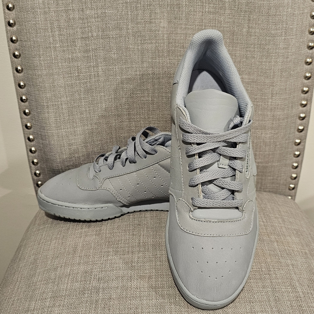 NIB Adidas YEEZY POWERPHASE CG6420 Men's Size 10--Calabasas Grey - Picture 6 of 9